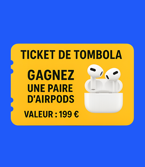 Air Pods 3 à gagner / tirage le 30/10 ⏳