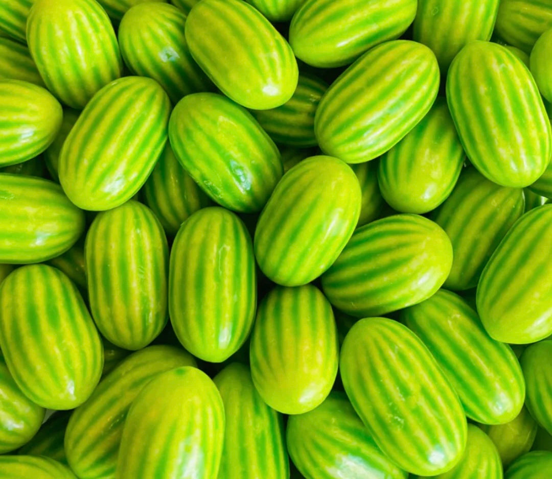 Chewing-gum acidulés Melon / 100g