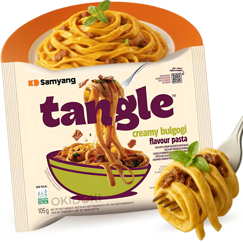Tangle Pasta Creamy Bulgogi / Pâtes crème et bœuf Halal
