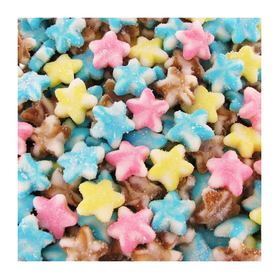 Étoiles Twist multicolore / 100g