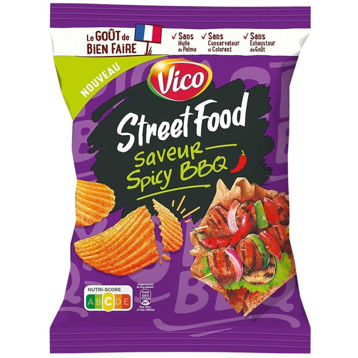 Chips Street Food Spicy BBQ Vico/ 120g