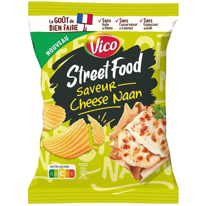 Chips Street Food Cheese Naan VICO / 120g