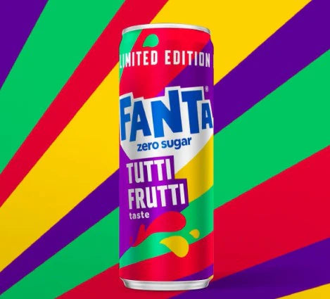 Fanta Zéro Tutti Frutti / 250 ml